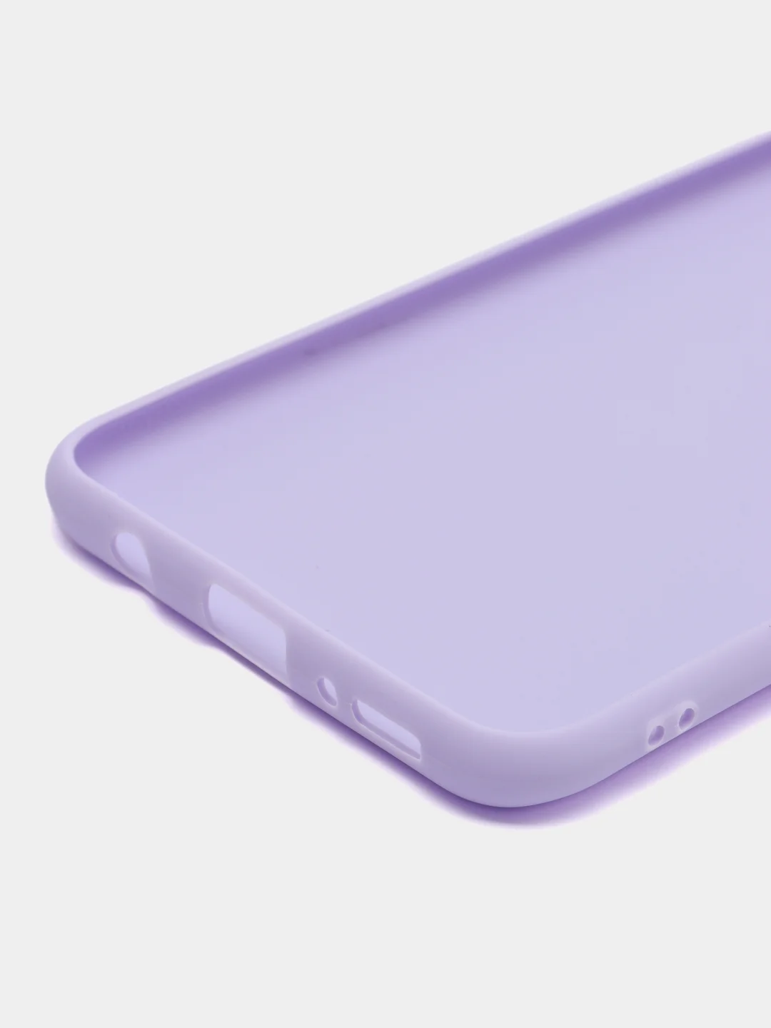 Лавандовый чехол силиконовый Samsung Galaxy A50, A30s, A50s