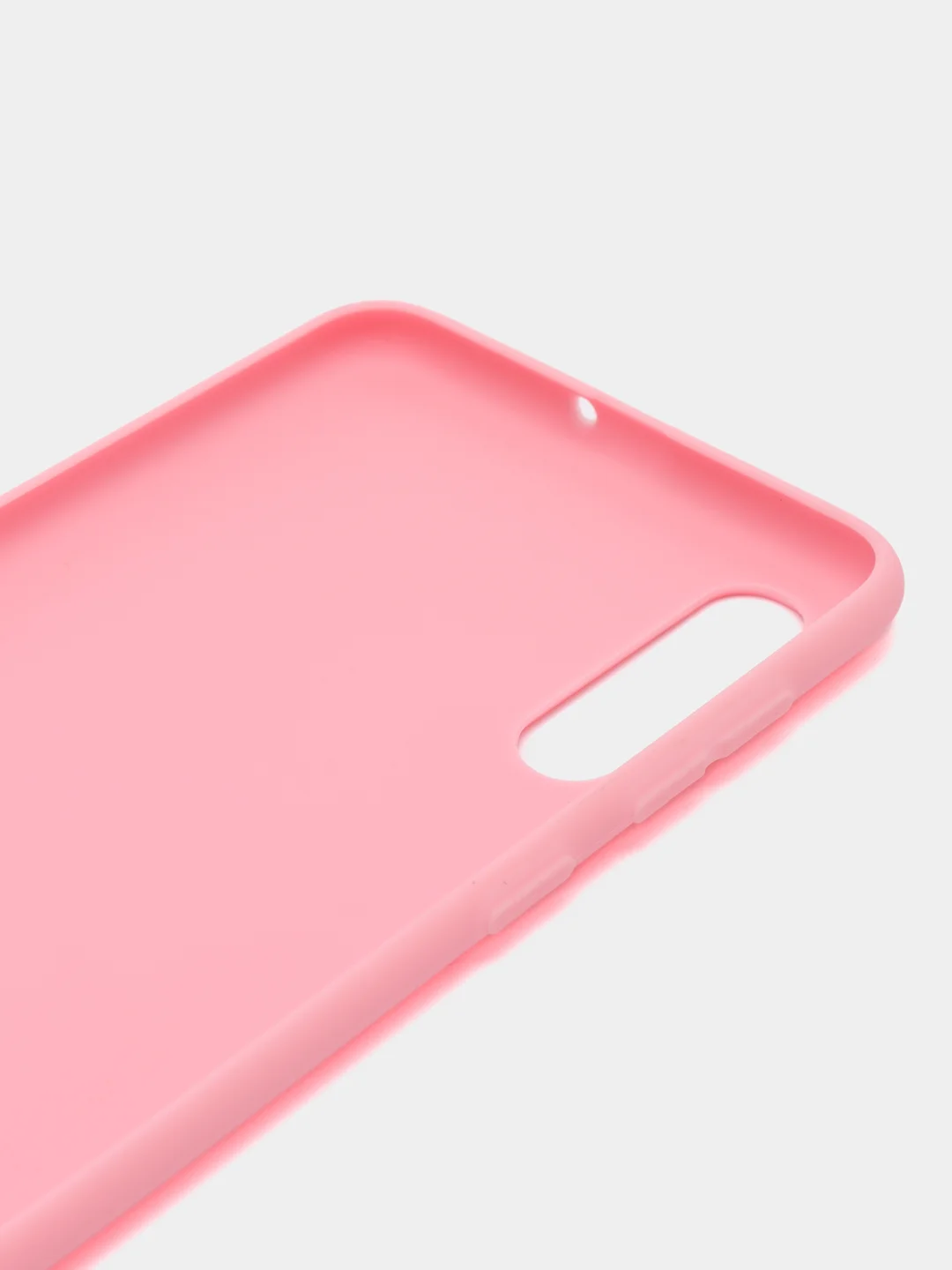 Розовый чехол силиконовый Samsung Galaxy A50, A30s, A50s
