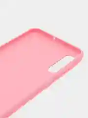 Розовый чехол силиконовый Samsung Galaxy A50, A30s, A50s