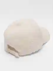 Белый зимняя меховая кепка бейсболка унисекс