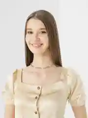 Марсала чокер из бисера, с бусинами