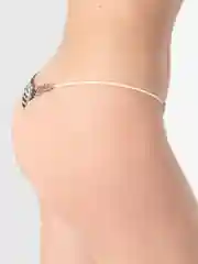 Хаки женские трусы стринги