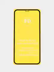 Защитное стекло 9D для iPhone XR / 11 с черной рамкой