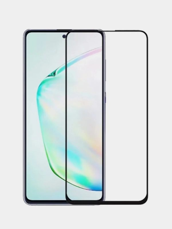 Защитное стекло Xiaomi Redmi Note 9, 9A, 9T, Note 10 Pro, 9C, Note 9T с черной рамкой