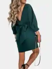 Зеленый платье женское вечернее