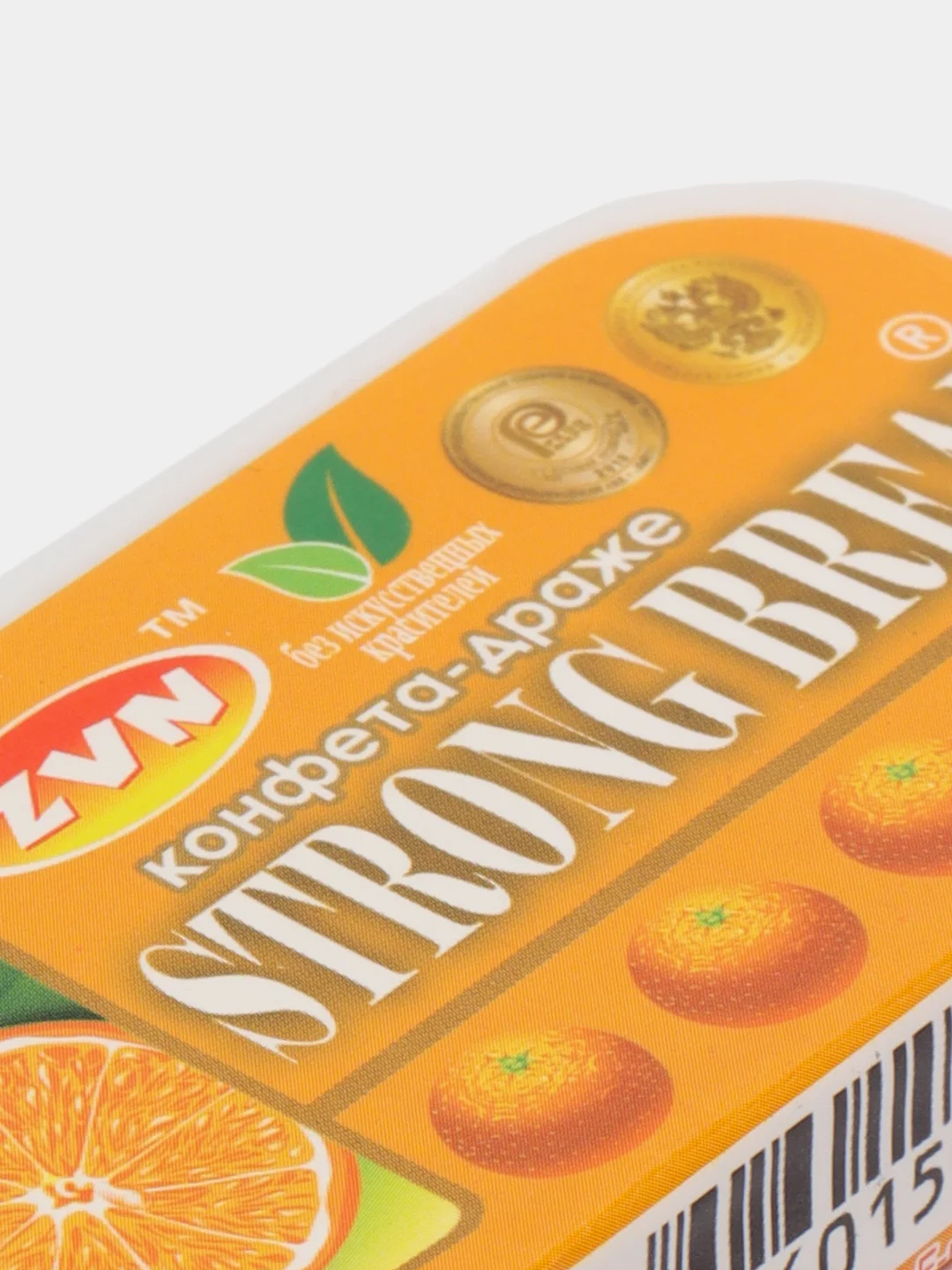 Оранжевый драже фруктовые Strong Break ZVN, освежающие, 12 г