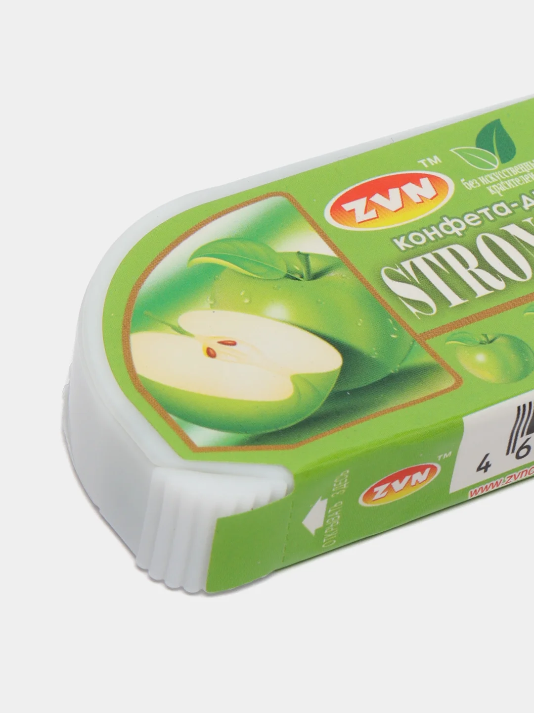 Зеленый драже фруктовые Strong Break ZVN, освежающие, 12 г