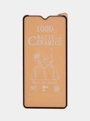 Защитное стекло Ceramics, керамическое, матовое, на Xiaomi Poco m3 pro