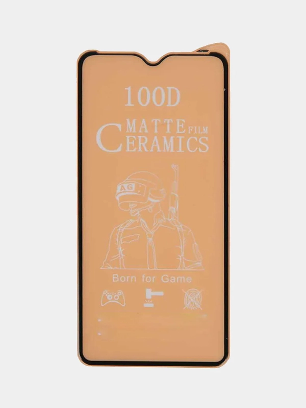 Защитное стекло Ceramics, керамическое, матовое, на Xiaomi Poco m3 pro