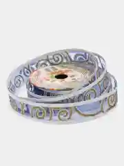 Бежевый меланж декоративная лента, 250 см x 2.7 см