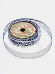 Голубой декоративная лента, 250 см x 2.7 см