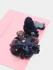 Синий подарочный набор резинок и заколок в коробке 18пр, детский набор резинок