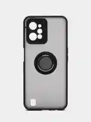 Чехол противоударный Realme C31 с магнитом и кольцом