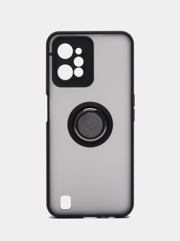 Чехол противоударный Realme C31 с магнитом и кольцом