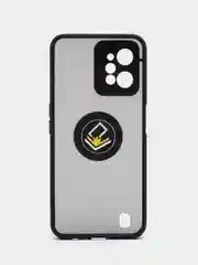 Чехол противоударный Realme C31 с магнитом и кольцом