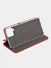 Красный чехол книжка для Samsung Galaxy A22, M22, M32, Самсунг А22, М22, М32