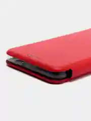 Красный чехол книжка для Samsung Galaxy A22, M22, M32, Самсунг А22, М22, М32