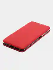 Красный чехол книжка Xiaomi Redmi 9T с функцией подставки Редми 9Т
