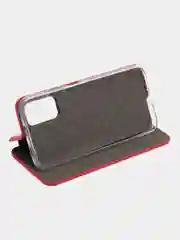 Красный чехол книжка Xiaomi Redmi 9T с функцией подставки Редми 9Т