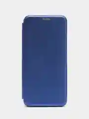 Синий чехол книжка для Xiaomi Redmi Note 10 4G, Redmi Note 10S с фунцией подставки