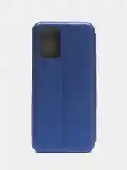 Синий чехол книжка для Xiaomi Redmi Note 10 4G, Redmi Note 10S с фунцией подставки
