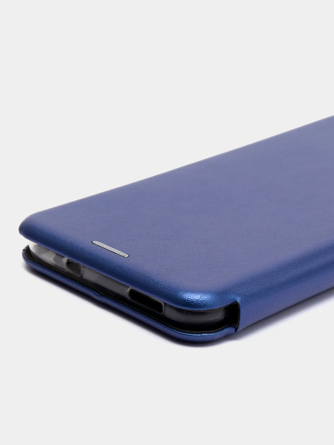 Синий чехол книжка для Xiaomi Redmi Note 10 4G, Redmi Note 10S с фунцией подставки