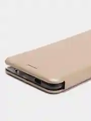 Золотой чехол книжка Xiaomi Redmi 9T с функцией подставки Редми 9Т