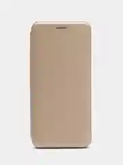 Золотой чехол книжка Xiaomi Redmi 9T с функцией подставки Редми 9Т