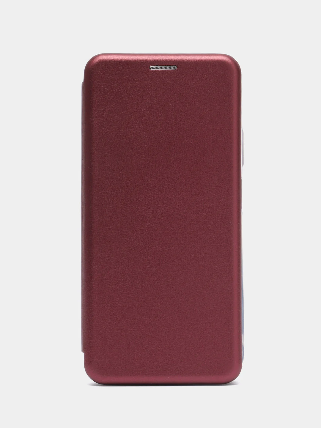 Багровый чехол книжка Xiaomi Redmi 9T с функцией подставки Редми 9Т