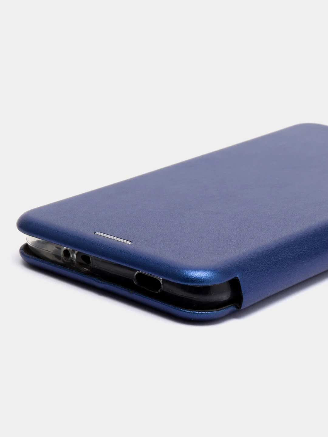 Синий чехол книжка Xiaomi Redmi 9T с функцией подставки Редми 9Т