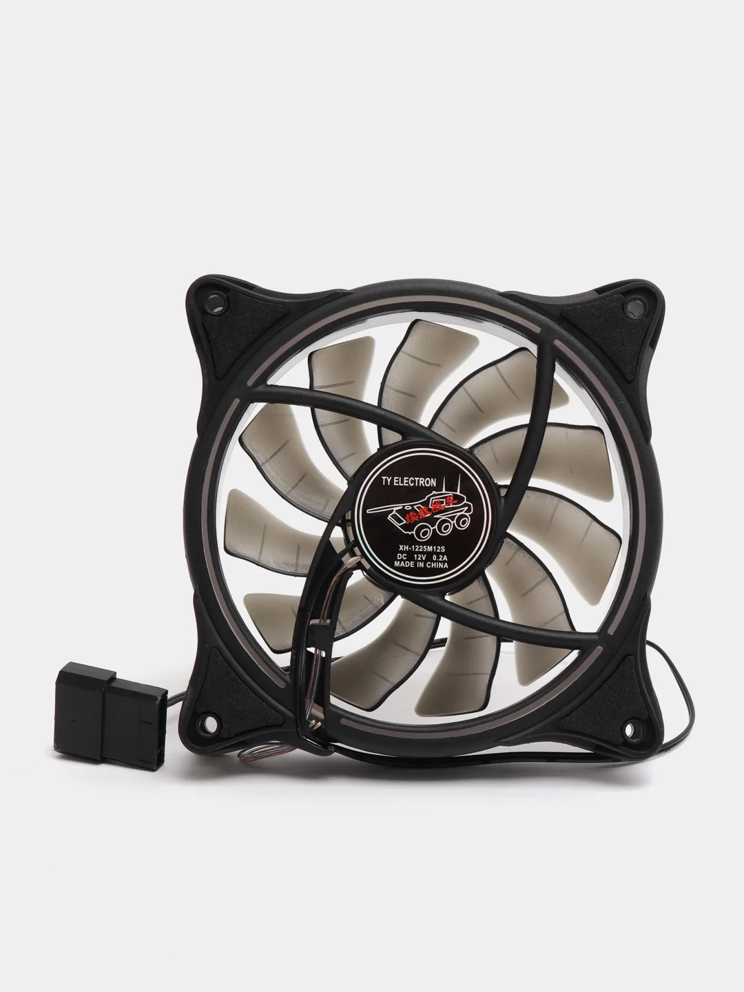 Вентилятор с RGB подсветкой, корпусный, 120 мм