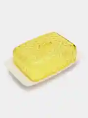 Светло-жёлтый масленка "Мозаика" для хранения масла и сервировки стола