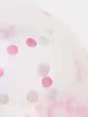 Розовый воздушные шары, с конфетти