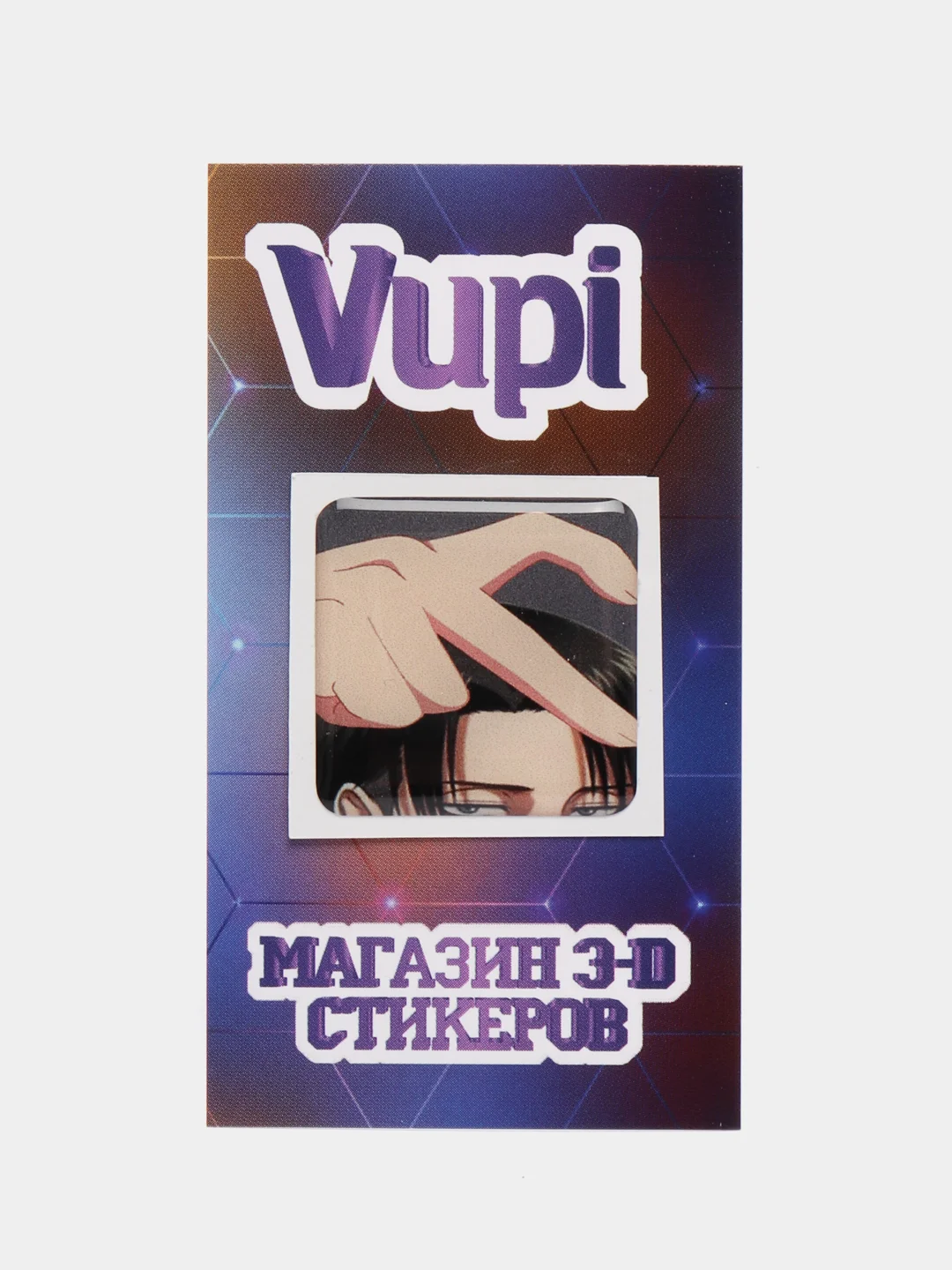 Алый 3d-стикеры наклейки на телефон Аниме