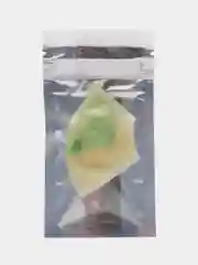 Зеленый воздушный шар, с конфетти