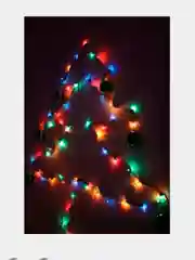 Белый гирлянда светодиодная