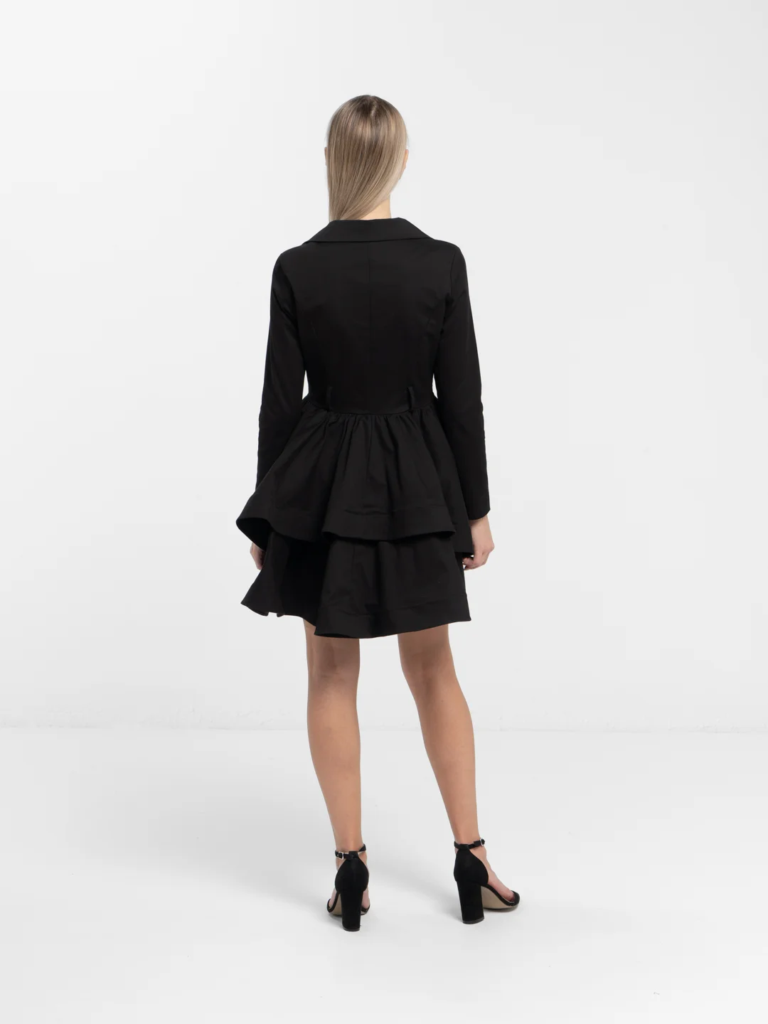 Черный платье DRESS 005