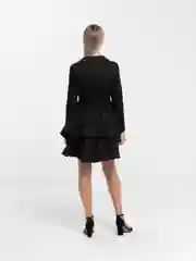 Черный платье DRESS 005