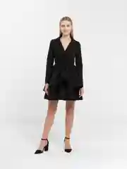Черный платье DRESS 005
