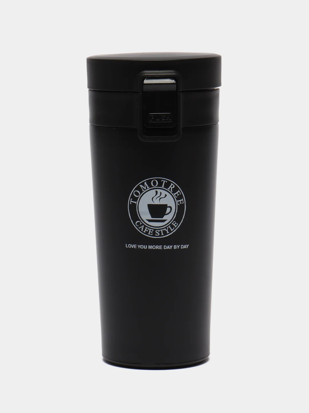 Черный термокружка Coffee