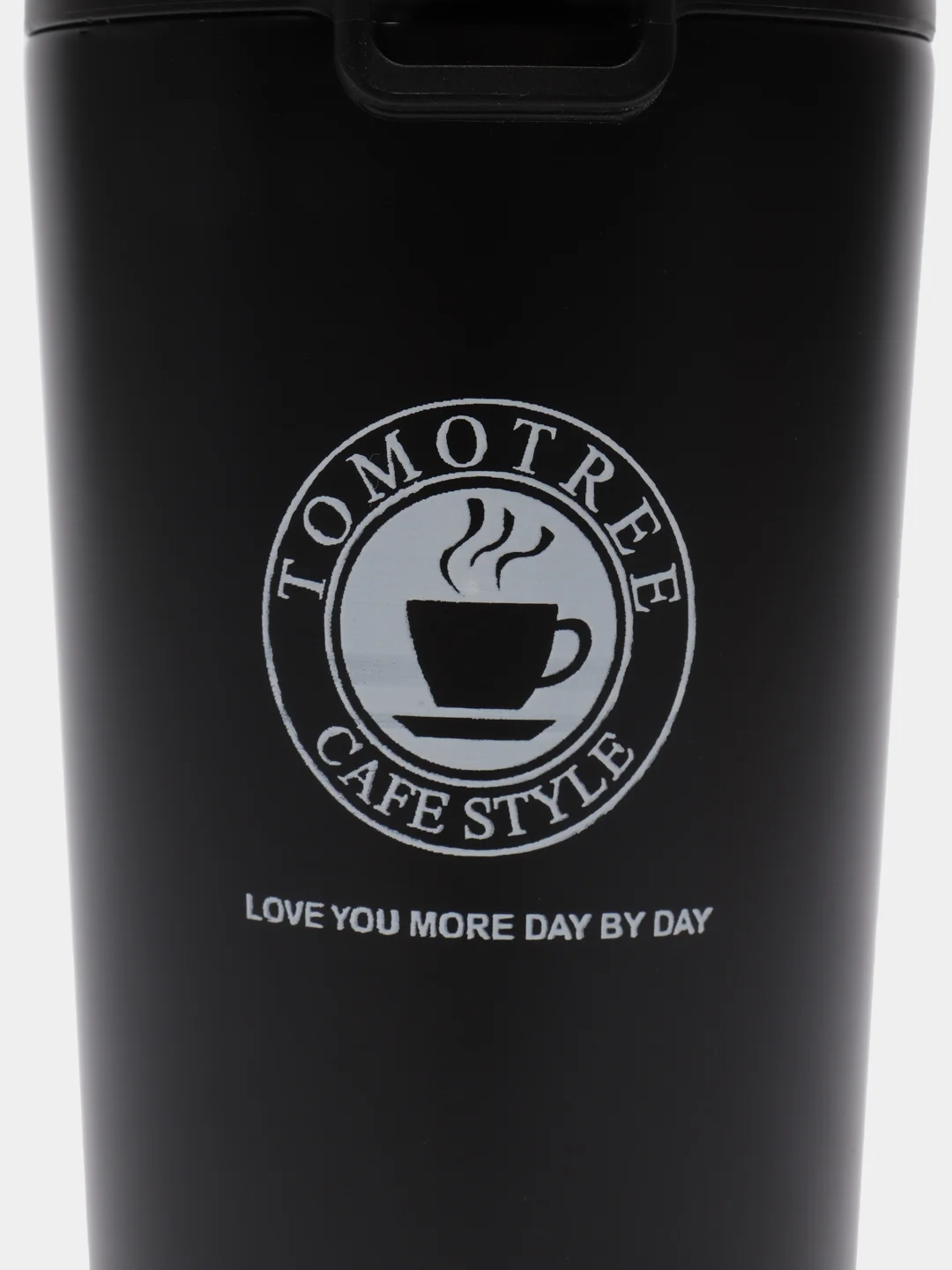 Черный термокружка Coffee