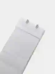 Белый удлинитель для бюстгальтера двухрядный