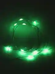 Зеленый светодиодная гирлянда пробка для бутылки 1 и 2 метра, 10 и 20 LED, новогодний декор