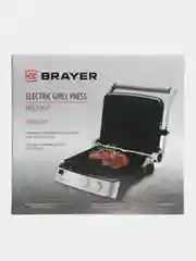Электрический гриль-пресс BRAYER BR2007, антипригарное покрытие