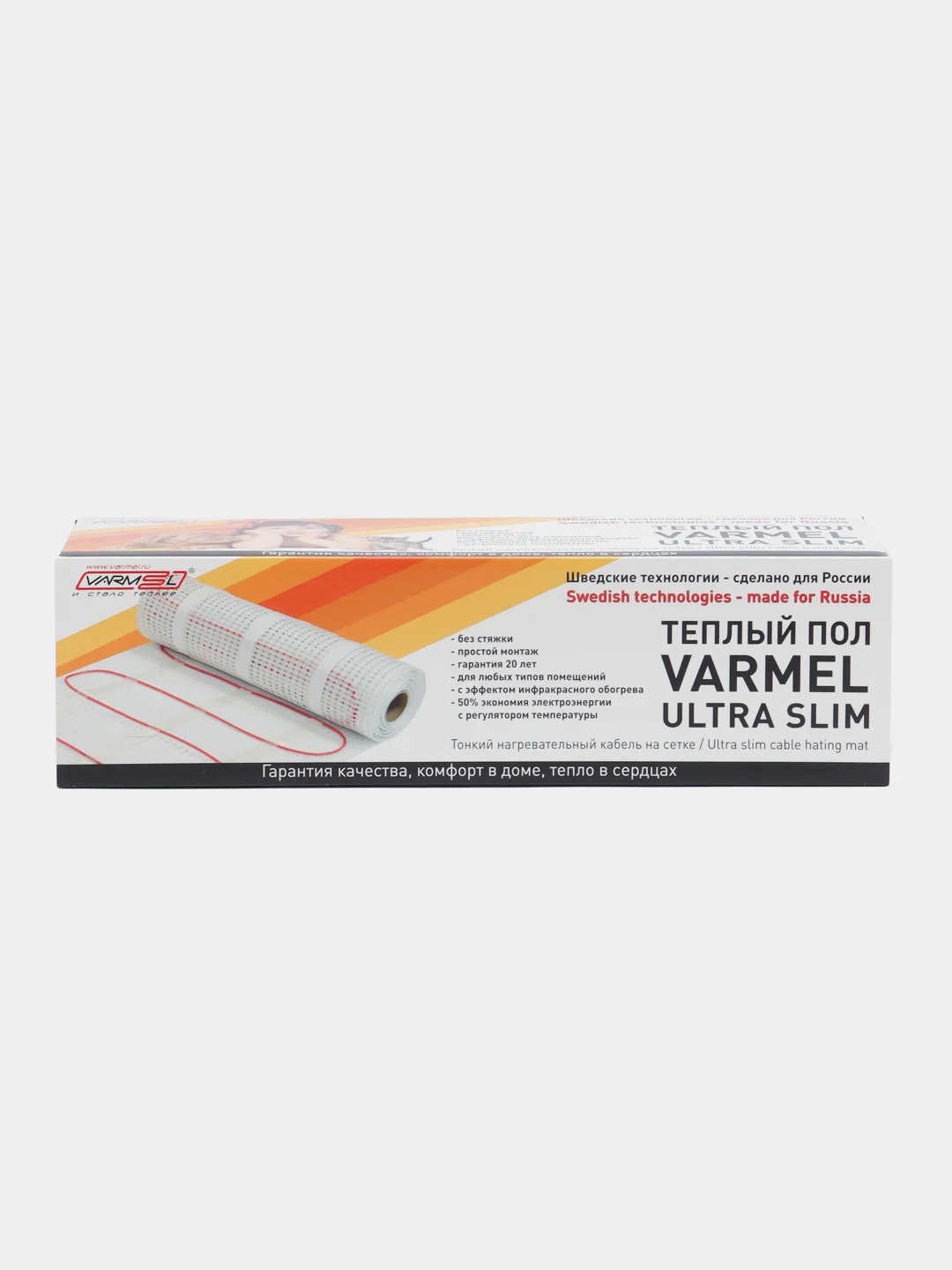 Нагревательный мат, теплый пол Varmel Ultra SlimTwin 1,5 кв.м