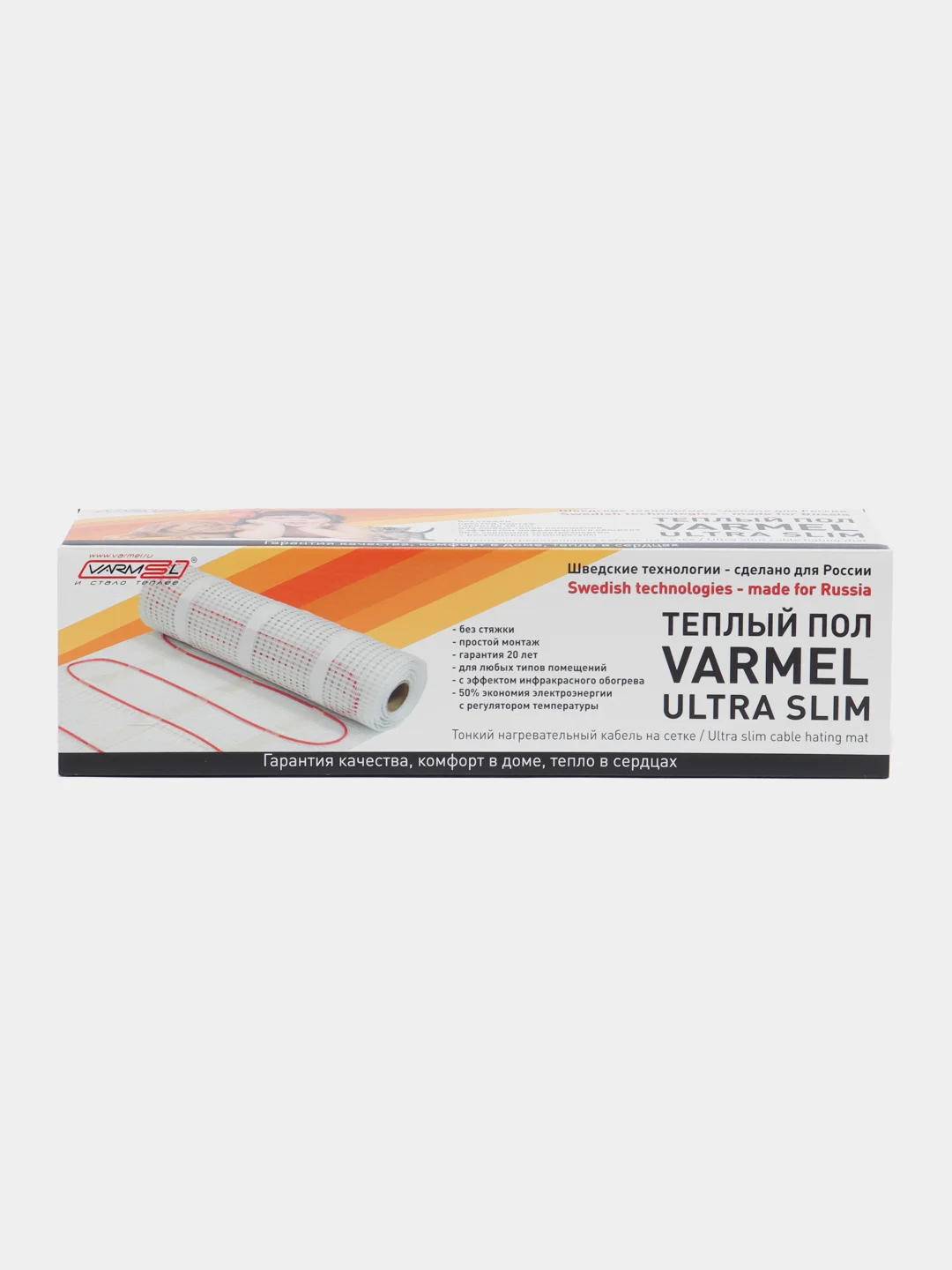 Нагревательный мат, теплый пол Varmel Ultra SlimTwin 1,0 кв.м