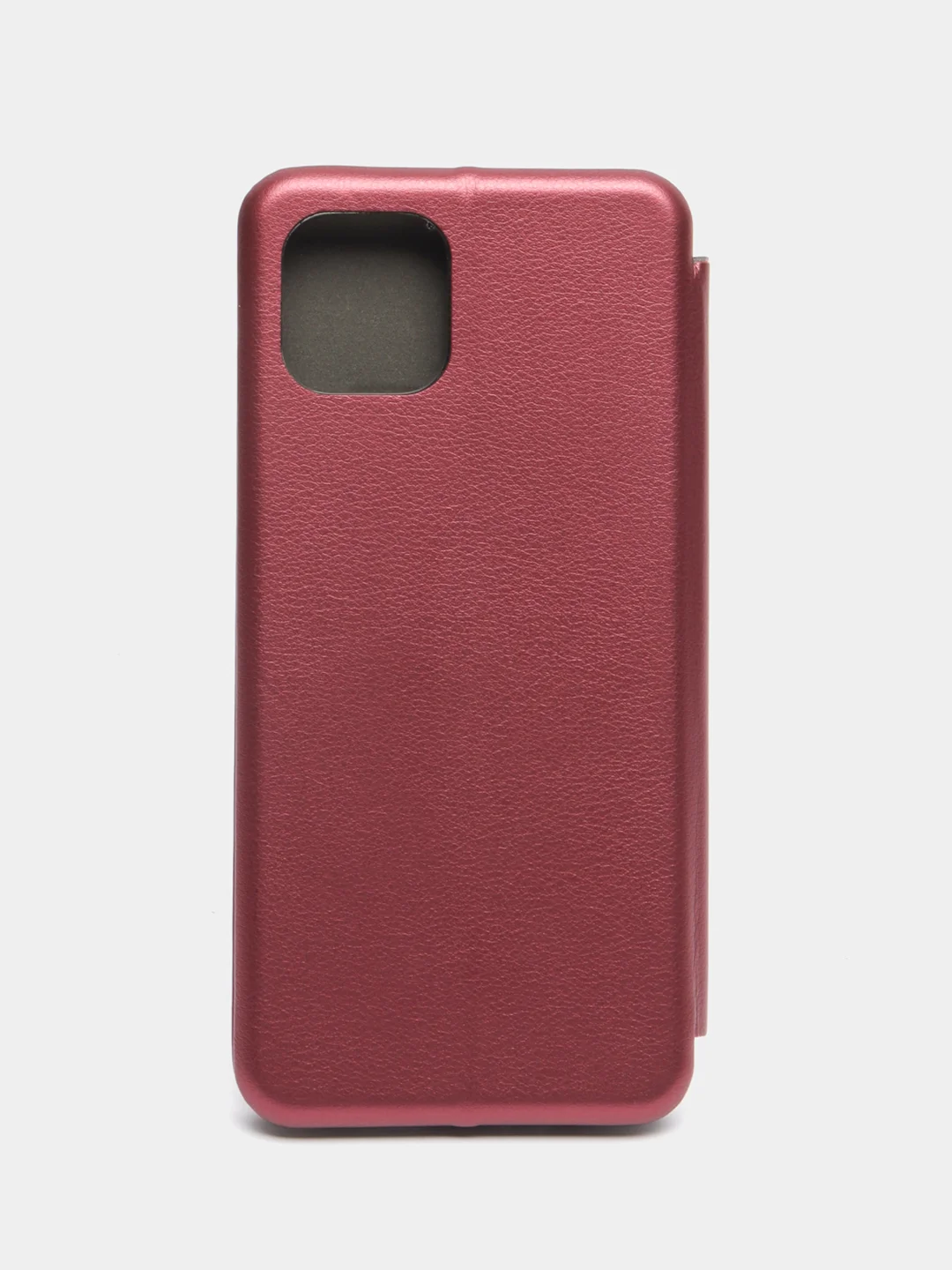 Бордовый чехол-книжка Samsung Galaxy A03 (Самсунг Галакси А03)