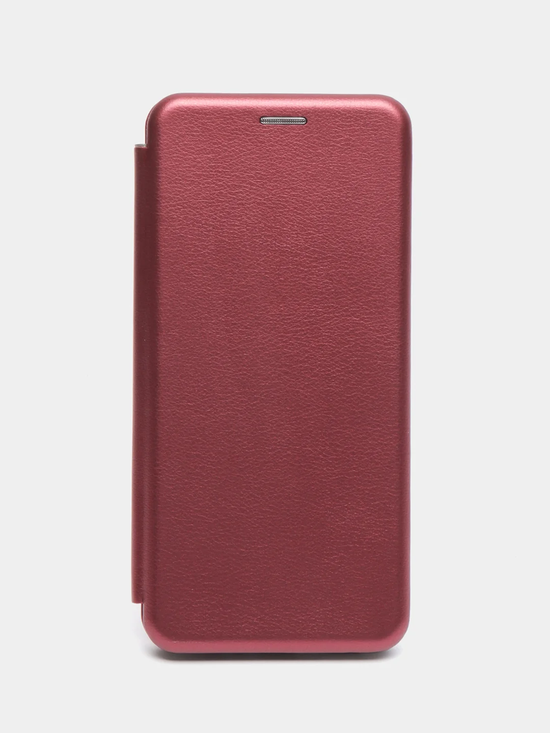 Бордовый чехол-книжка Samsung Galaxy A03 (Самсунг Галакси А03)