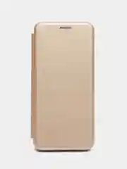 Золотой чехол-книжка Samsung Galaxy A03 (Самсунг Галакси А03)