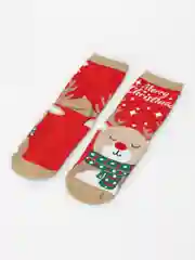 Носки женские, новогодние